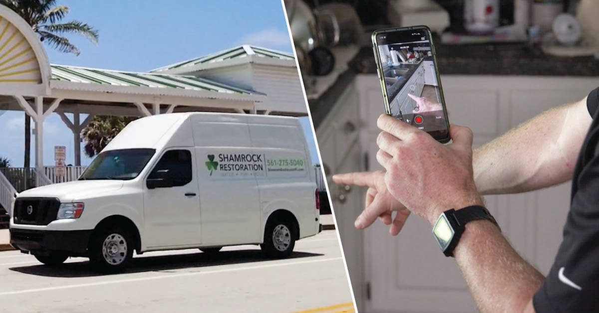 Customer spotlight: Shamrock Restoration uses 91Ƭ for video scoping